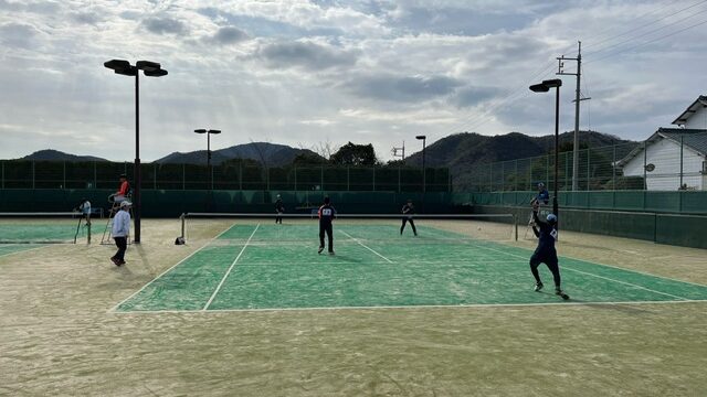 【ソフトテニス部】岡山県技術等級大会 報告