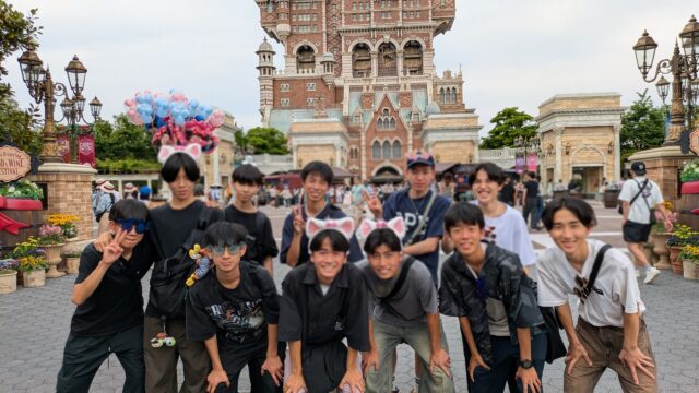 修学旅行【関東方面】ディズニーシー堪能中