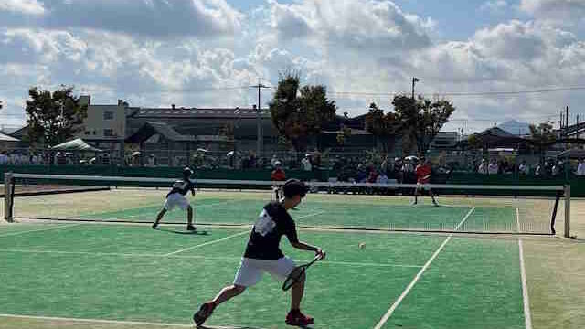 【ソフトテニス部】県新人戦(団体)男子・女子ベスト16