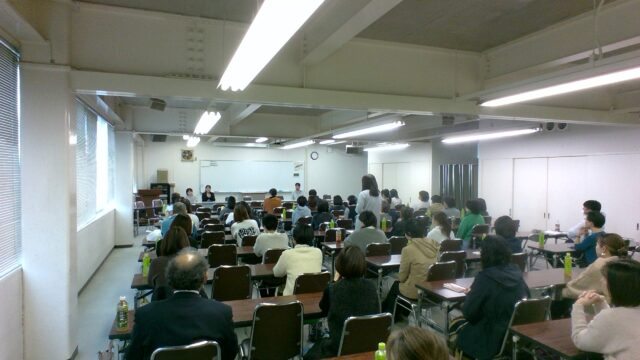 PTA主催・保護者受験懇談会を行いました。