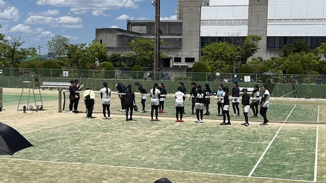 【ソフトテニス部】備前支部総体 結果