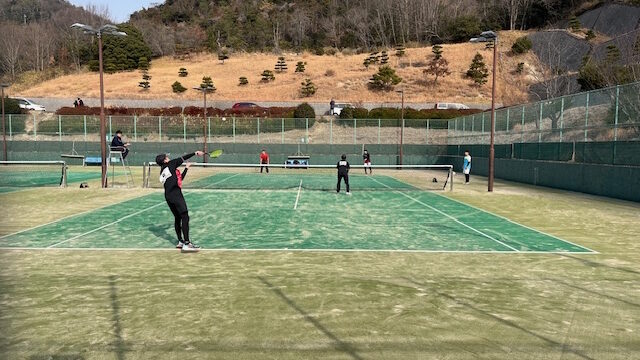 【ソフトテニス部】岡山県技術等級大会 報告
