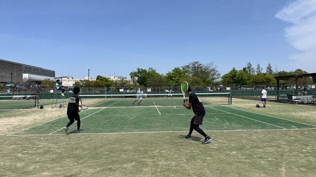 【ソフトテニス部】地区予選 結果