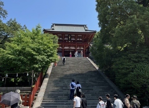 鶴岡八幡宮を散策（関東方面）