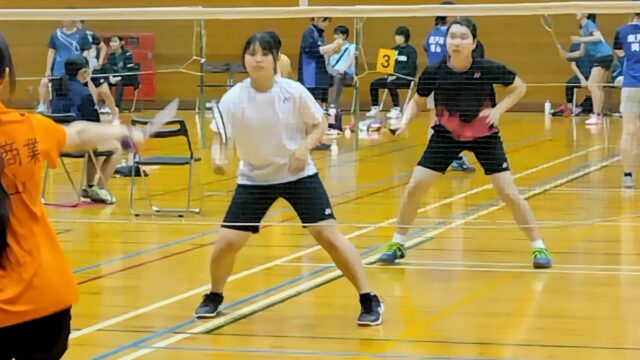 バドミントン部 県総体に出場しました