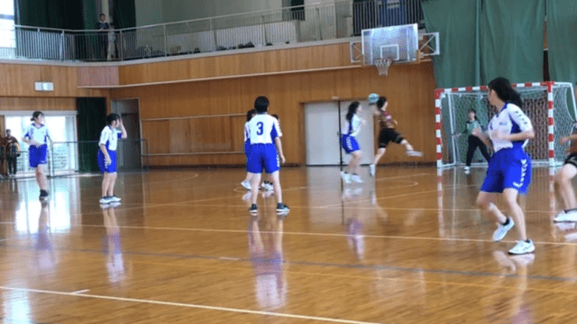 ハンドボール部　令和６年度秋季備前地区大会 女子準優勝