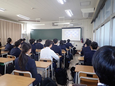 ２学期終業式が行われました。