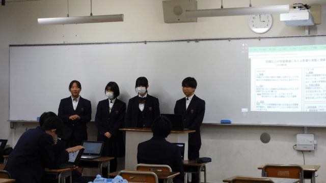普通科課題探究ポスター発表会