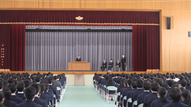 新任式、転退任式