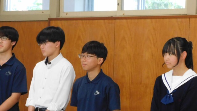 中国大会壮行式(6月)