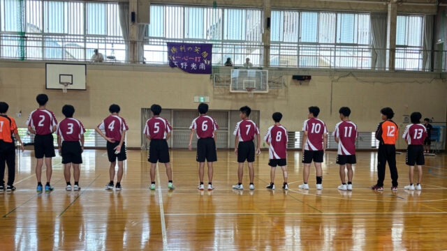 第46回岡山県高等学校ハンドボール秋季備前地区大会 男子ベスト４