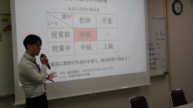 探究交流会を実施しました。探究ウィーク最終日の教員研修～NotebookLMを活用した授業改善と業務効率化～
