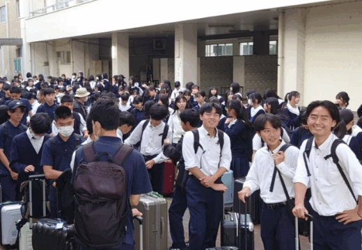 修学旅行（午前中の様子）