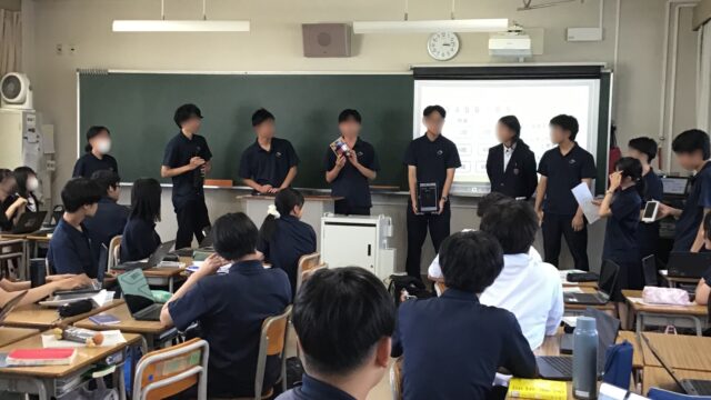 【図書委員会活動】全クラスでビブリオバトルを実施！